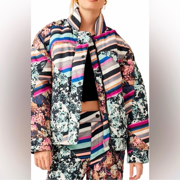 FP Movement by Free People Jackets & Blazers - Free People Movement Bunny Slope Puffer Jacket – Black Diamond NWOT | Size Large